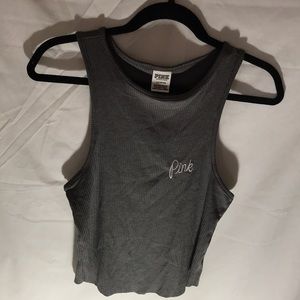 Pink Victoria’s Secret crop top